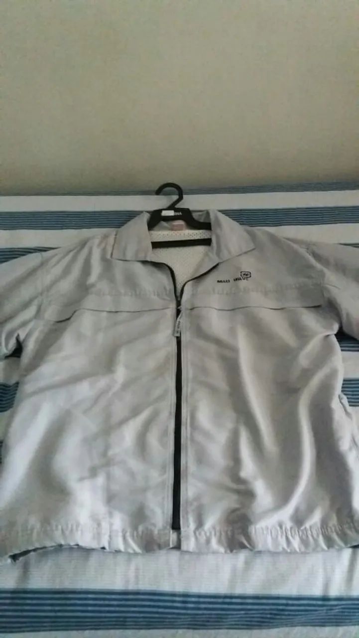 Jaqueta casual cinza forrada - Foto 2