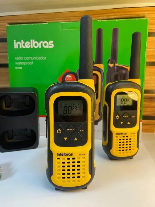 Walkie Talkie Intelbras RC 4102 - Novo - Foto 3