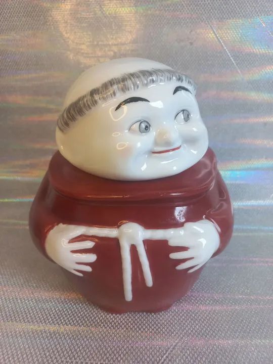 Biscoiteira porcelana frade - Foto 2