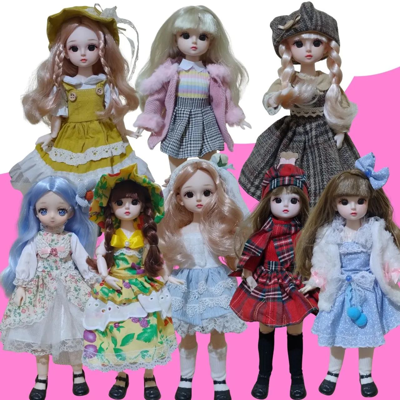  Boneca BJD importada 