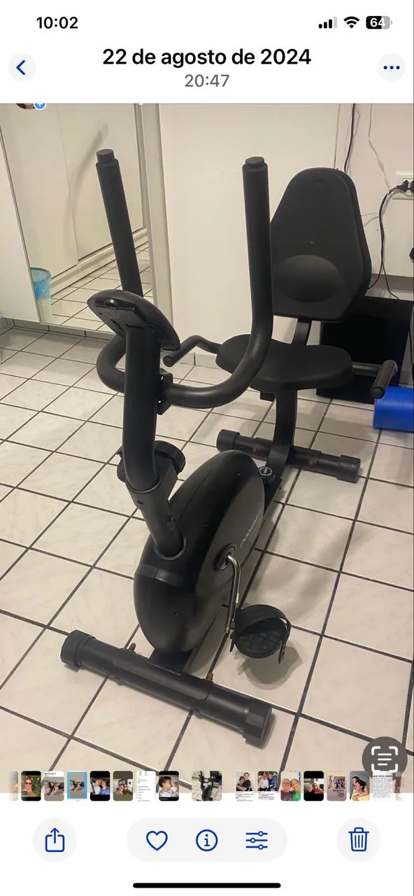 Bicicleta ergométrica Podiumfit