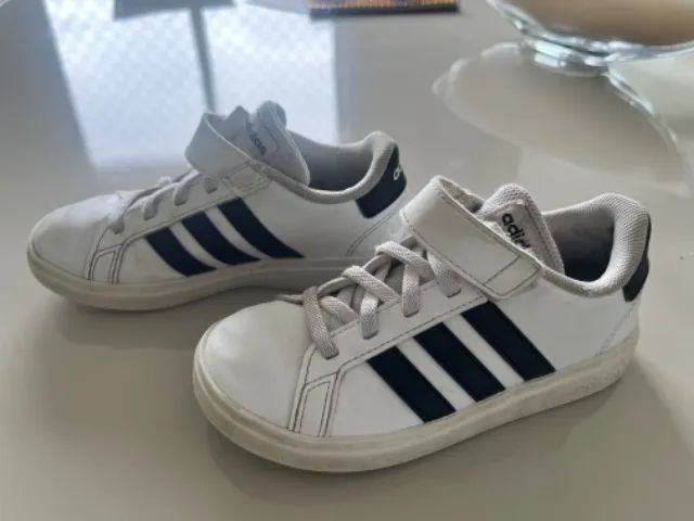 Tenis adidas grand court 2.0  infantil - Foto 5