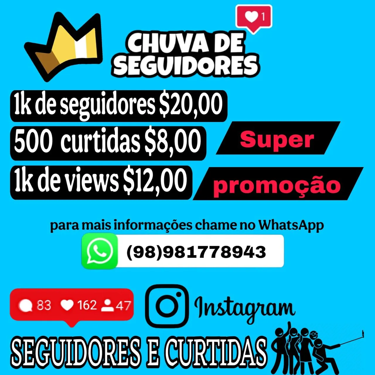 TENHA MAIS VISIBILIDADE