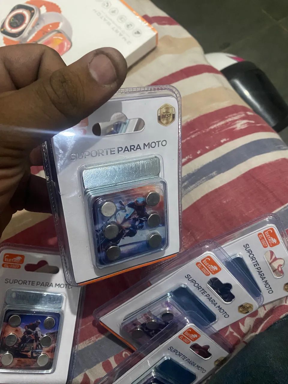 Suporte de imã de moto  - Foto 2
