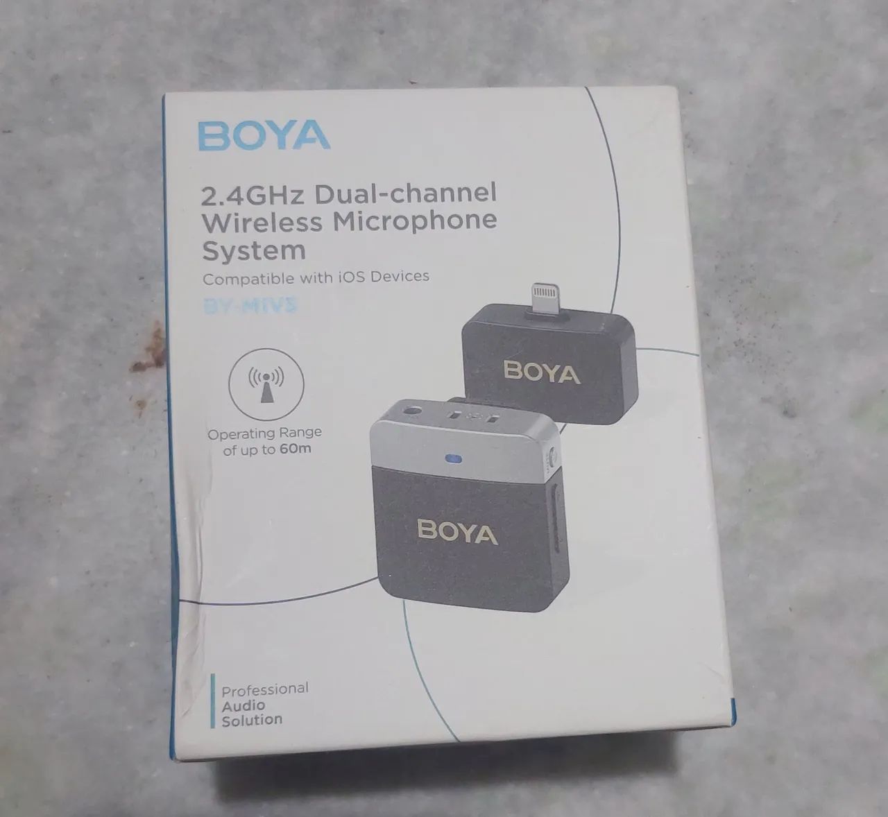 Microfone de Lapela Boya By-M1V5