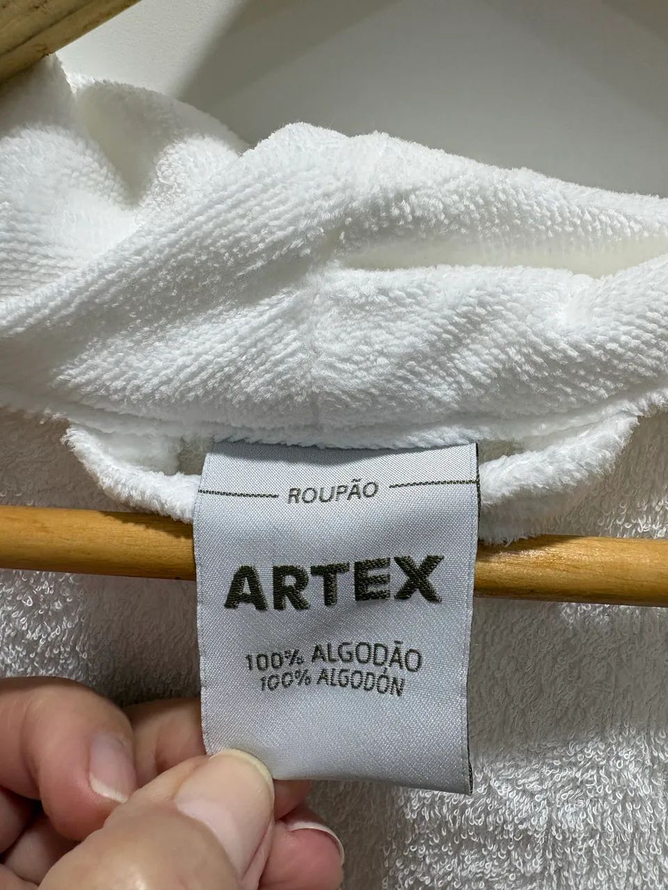 Roupão de banho branco  - Foto 4