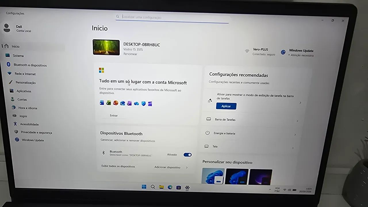 Dell vostron 3515