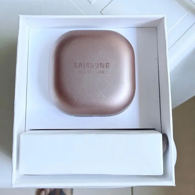 Fone Samsung Galaxy Buds Live Mystic Bronze Perfeito Estado
