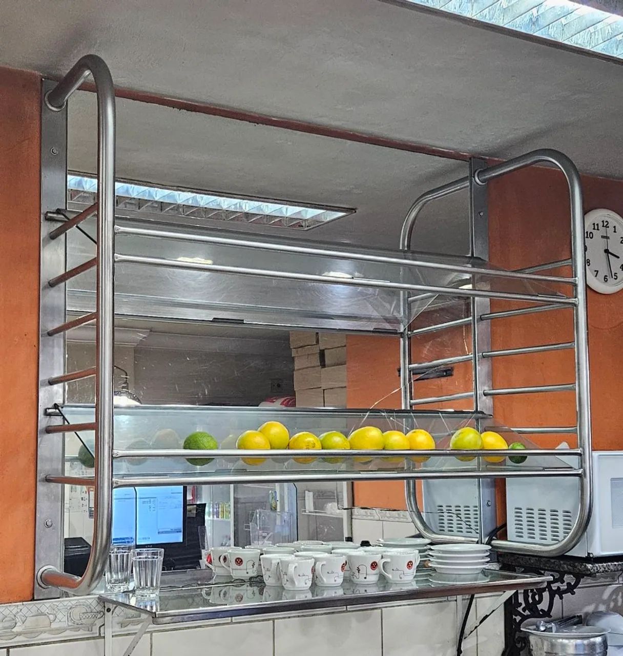Expositor em inox