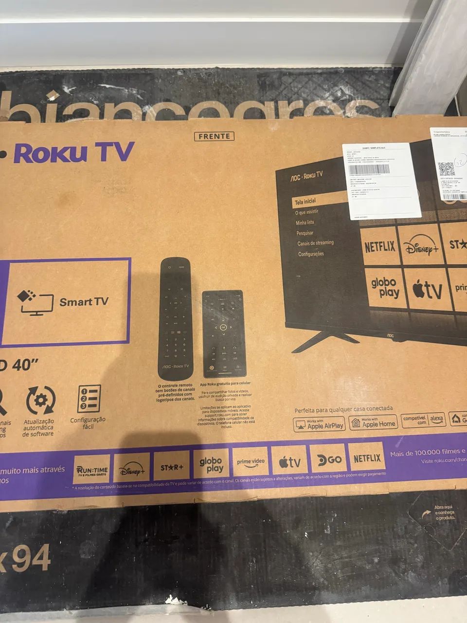 Smart Tv 40P - NOVA (NA CAIXA COM NF) - Foto 3
