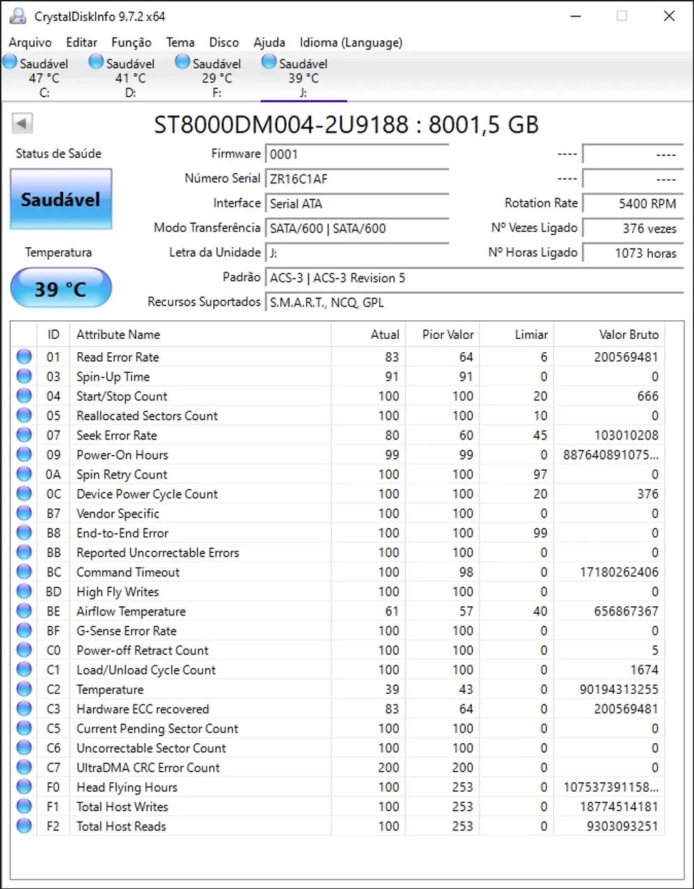 HDD Seagate 8 TB - MUITO NOVA - Foto 4