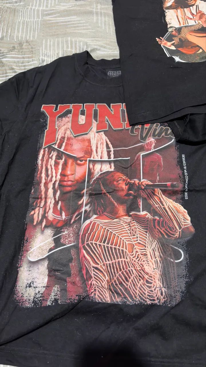 Camisa yunk vino, derek e travis scott - Foto 3