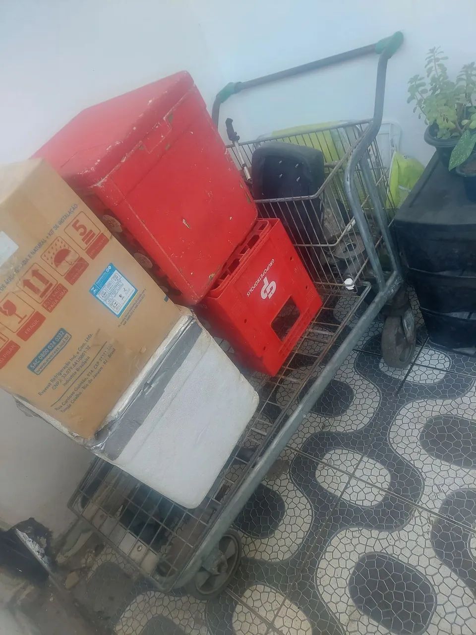 Carrinho plataforma/prancha Carga e Descarga - Foto 2