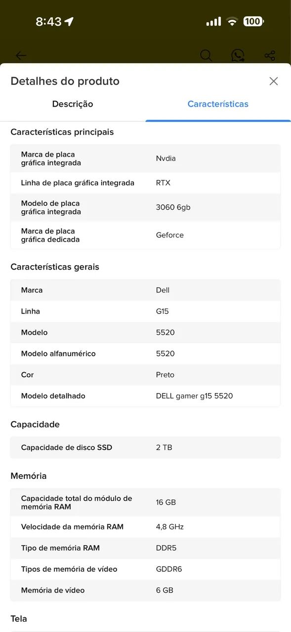 DELL G15 5520 - Foto 2