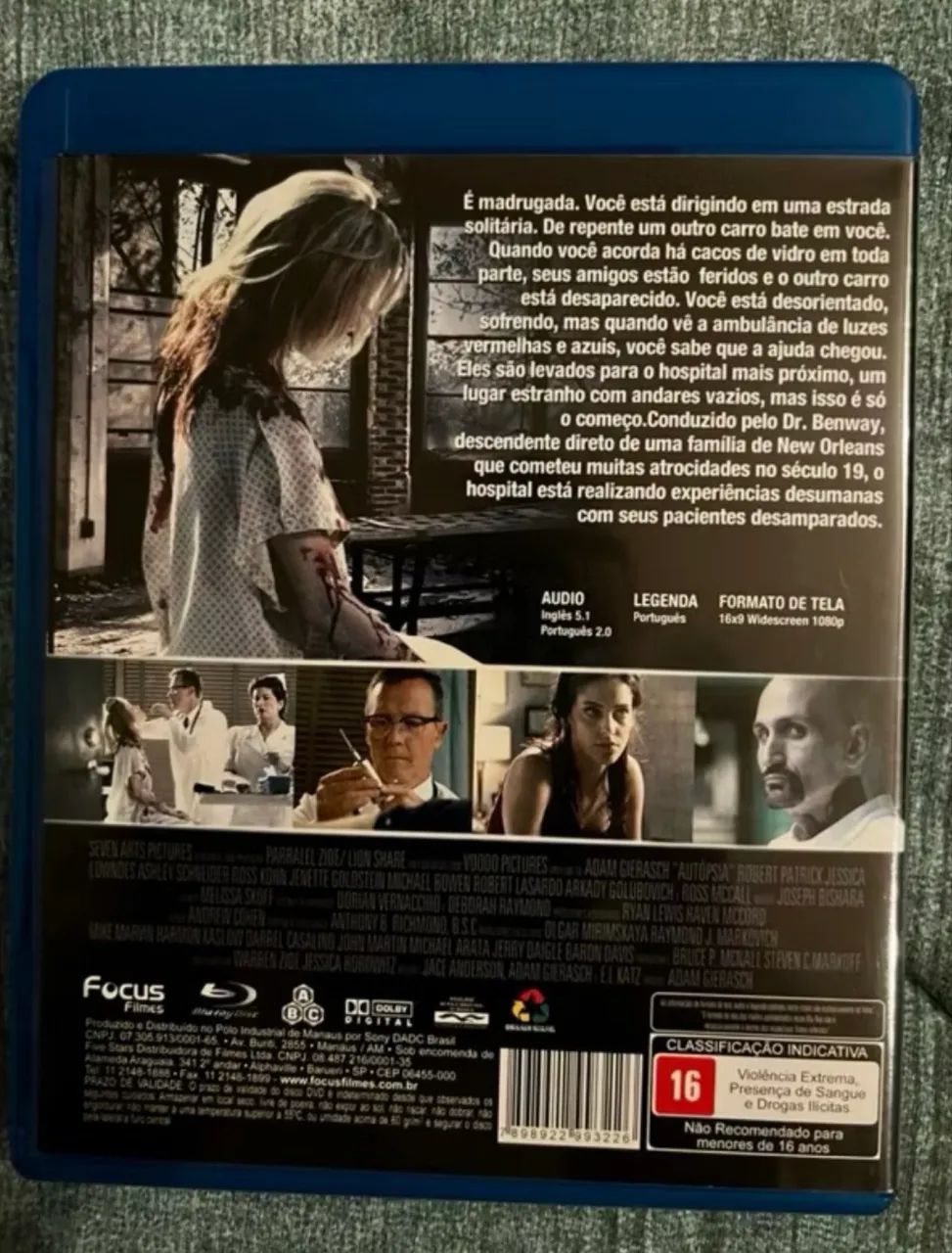 Blu-ray Autópsia - Foto 2