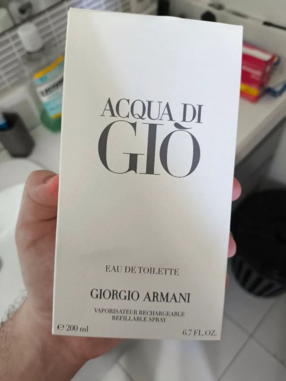 Perfume Acqua di Gio 200ml - Foto 4