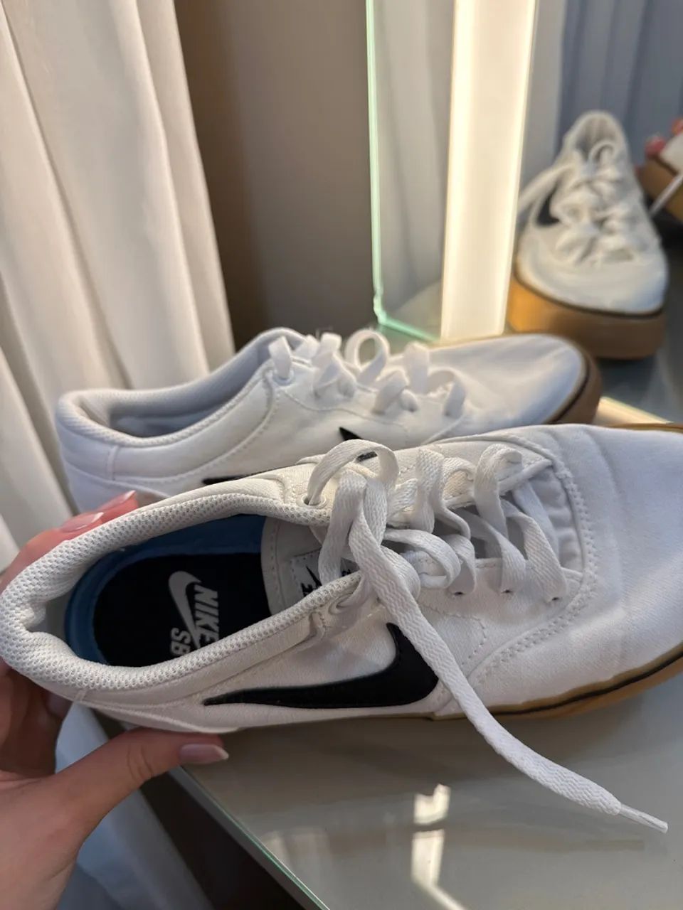 Tênis branco Nike  - Foto 3