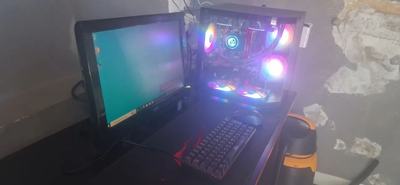 Pc Mid-End i3 8gb RAM watercooler 80 Plus Gold completo - Foto 5