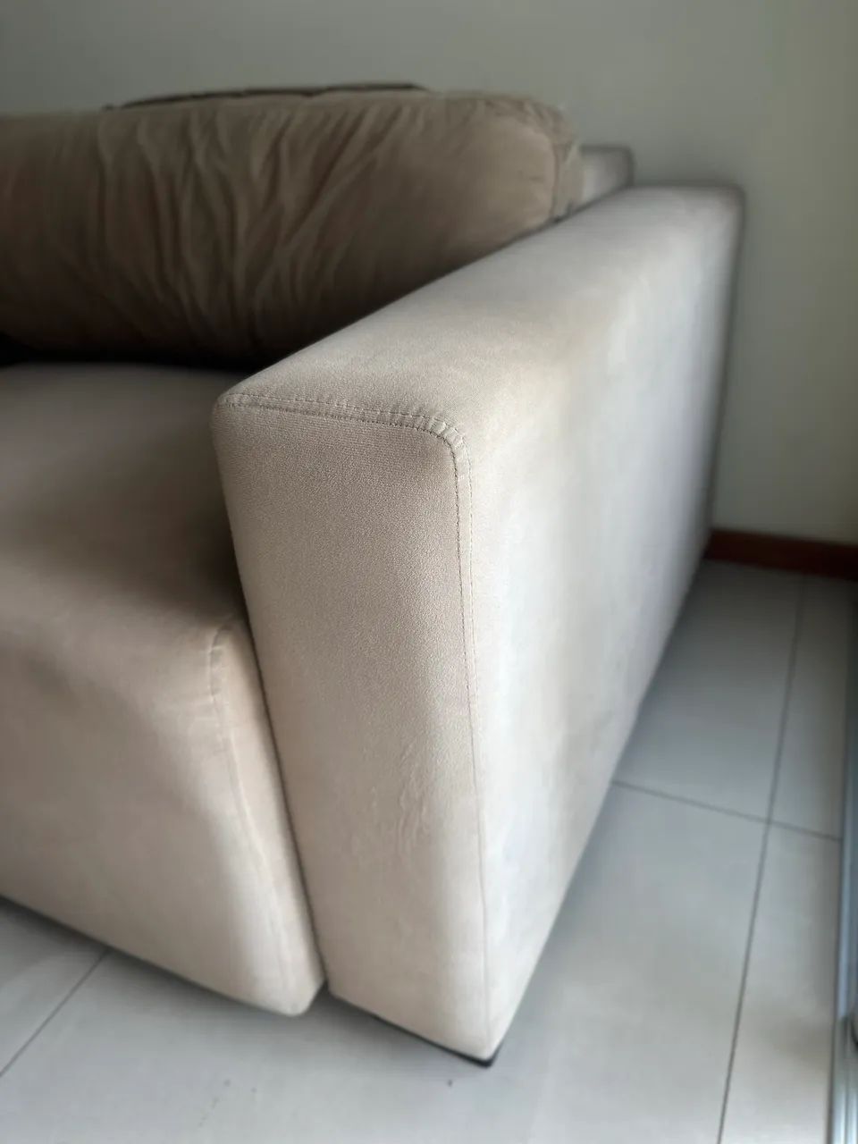 ÚLTIMA CHANCE - SOFÁ RETRÁTIL NUDE  - Foto 4