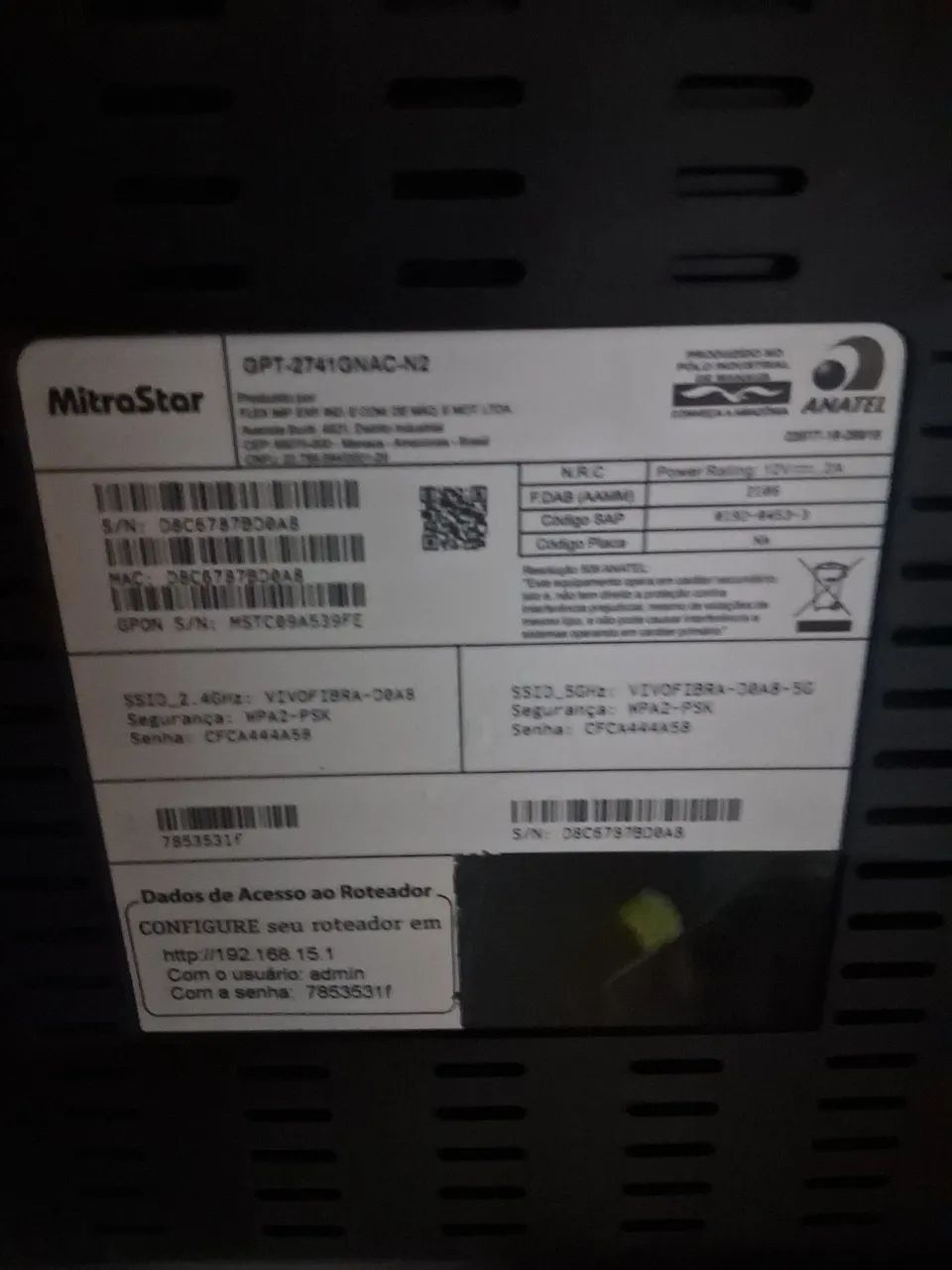 Modem funcionando perfeitamente  - Foto 4