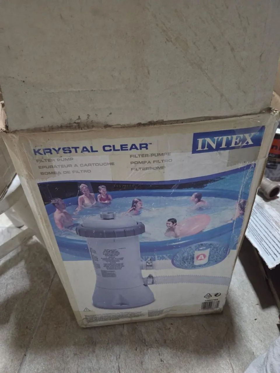 Filtro para piscina inflável Intex