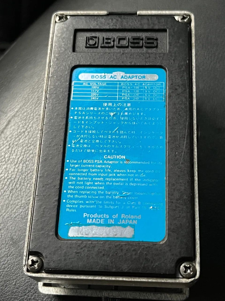 Boss DD-3 Long Chip - Made in Japan (Blue Label) - Totalmente