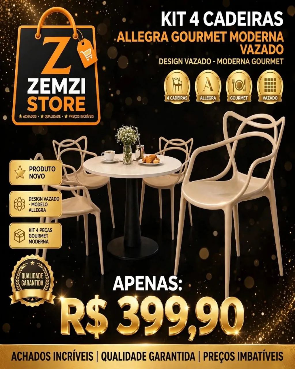 Cadeiras Alegra