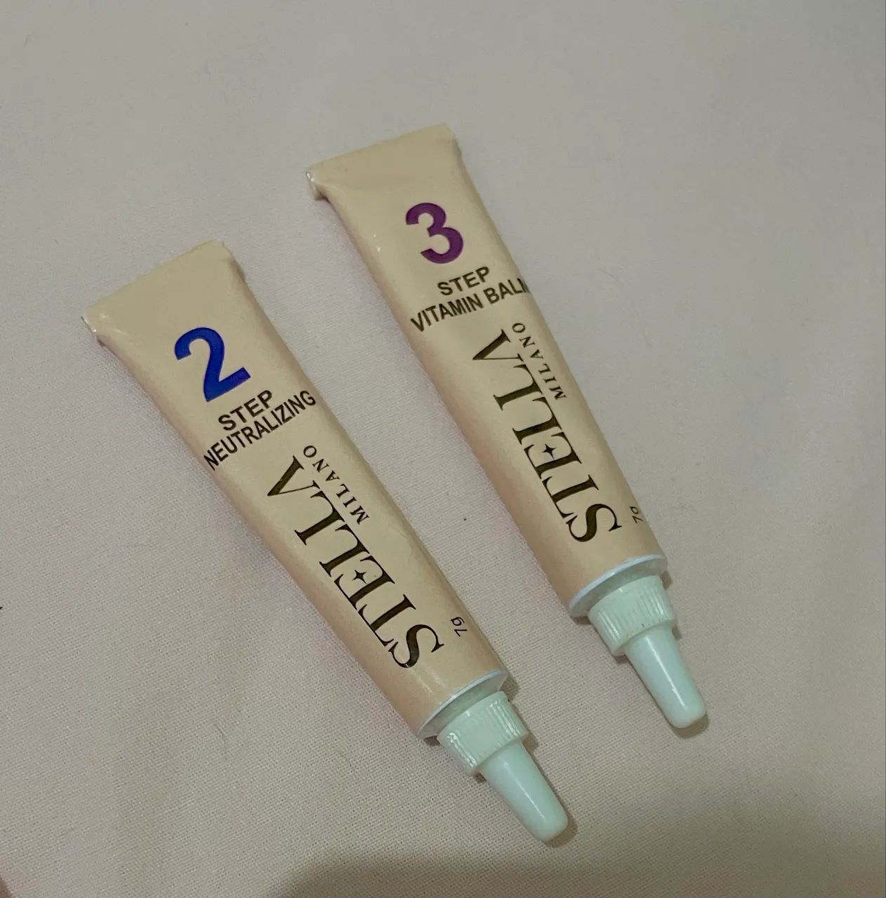 Passo 2 e 3 para BROW LAMINATION/LASH LIFTING - KIT STELLA MILANO