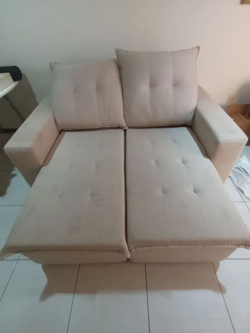 Vendo sofá 2 lugares retrátil  - Foto 2