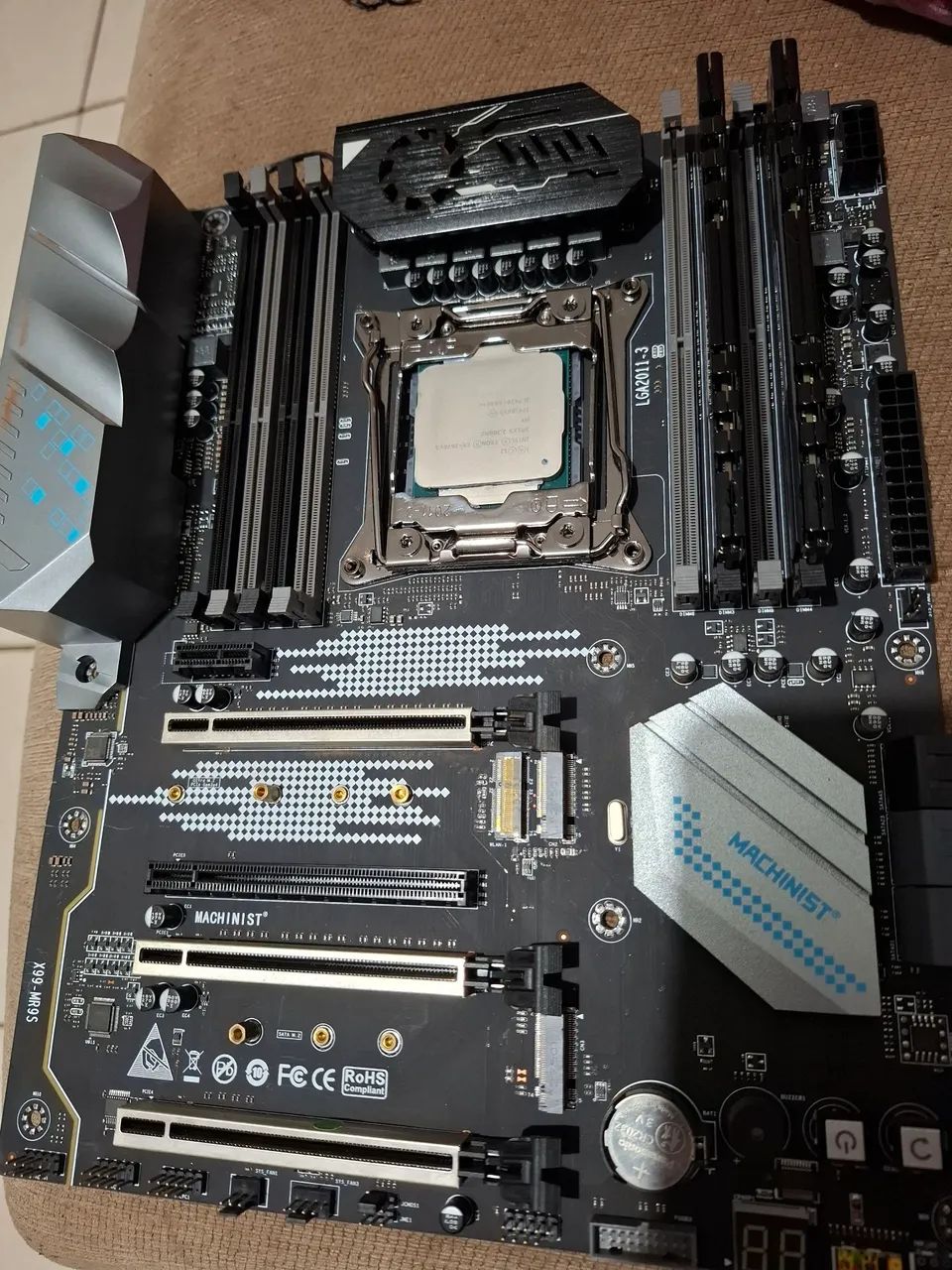 Placa mãe Gamer e processador Xeon 2670 v3 - Foto 2