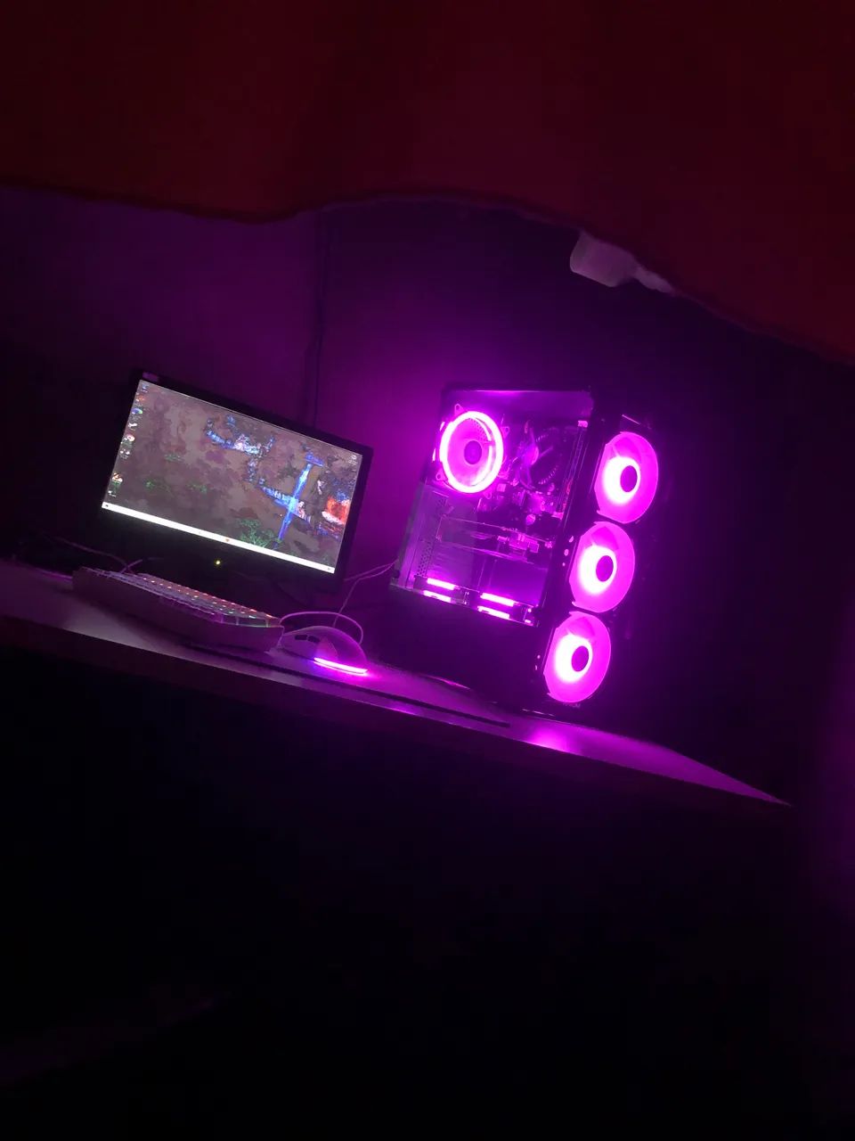 Vendo computador i5 3470 16gb de rem rx 550 4gb - Foto 2
