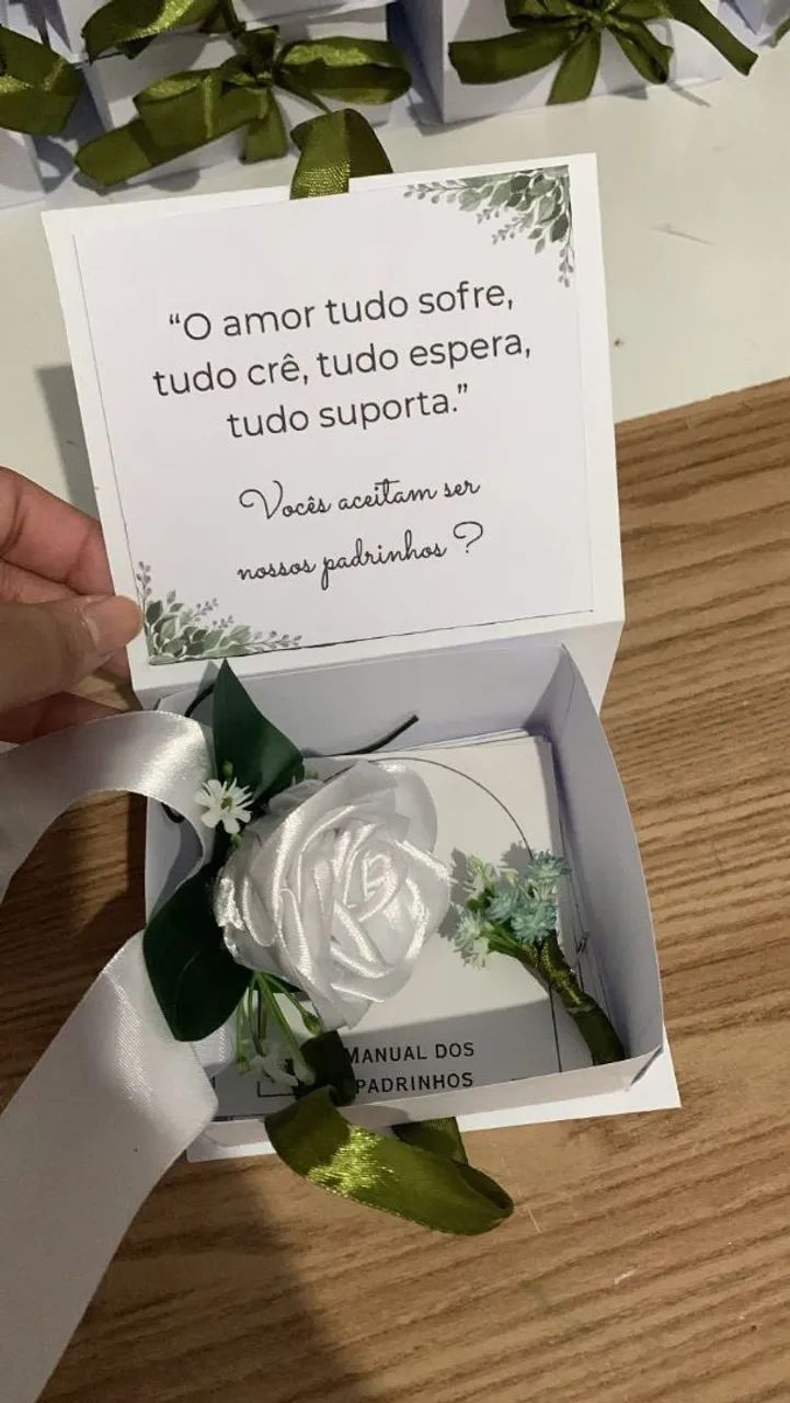 Caixa convite personalizado 5 unidades  - Foto 2