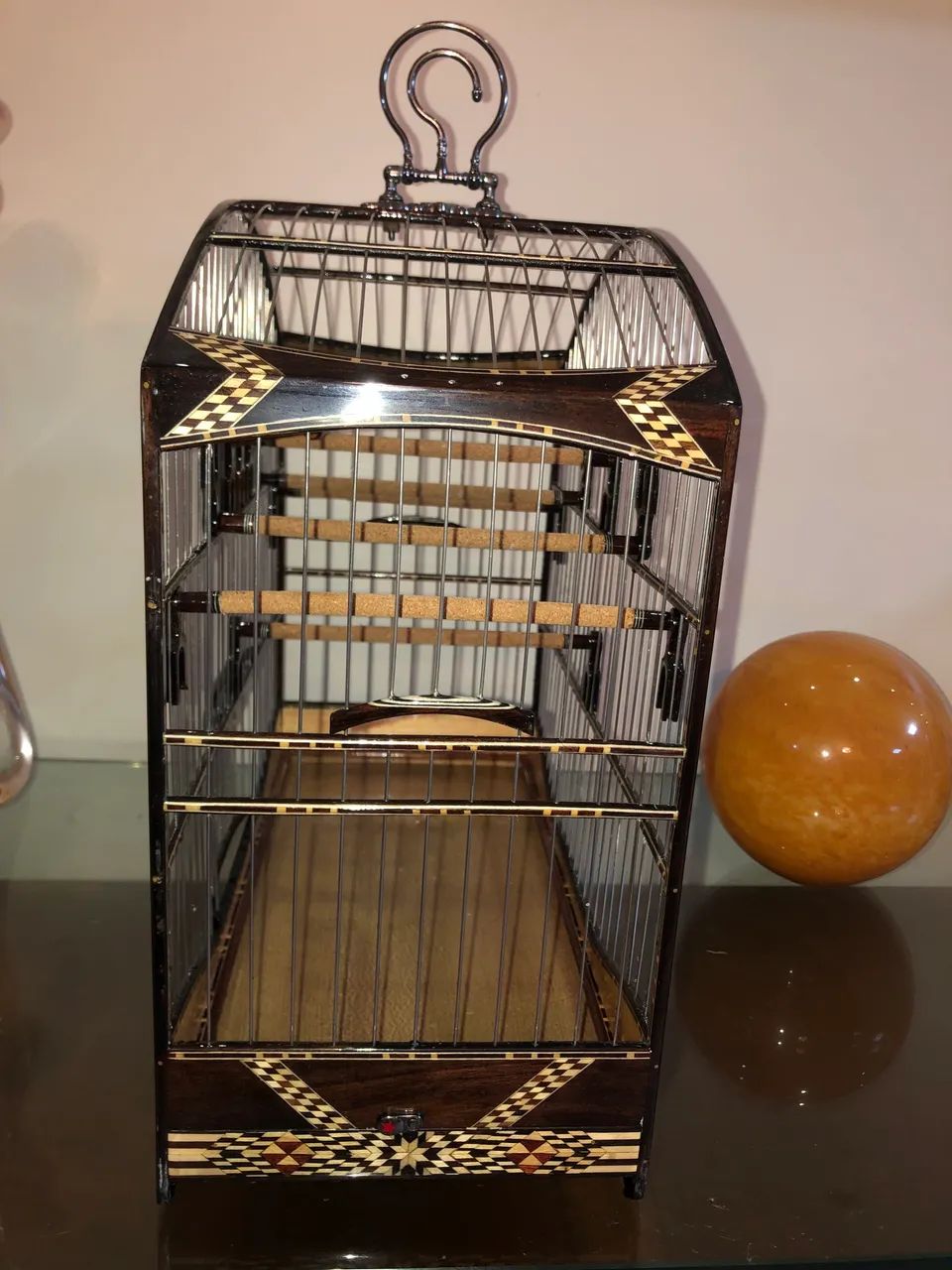 Gaiola de torneio para coleiro - Luxo - Foto 5