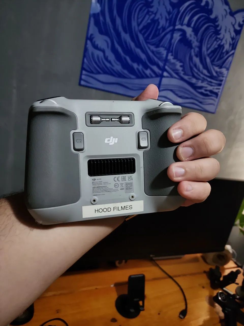 Controle Dji Rc Com Tela Rm330 Original - Não carrega - Foto 3