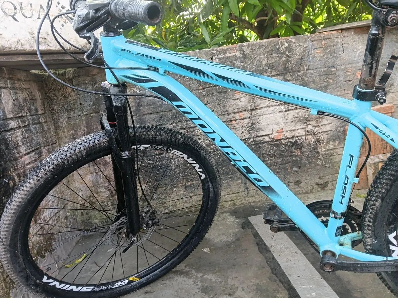 Bicicleta aro 29 azul top - Foto 2