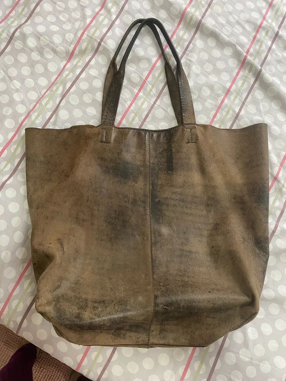Bolsa couro Osklen - Foto 4