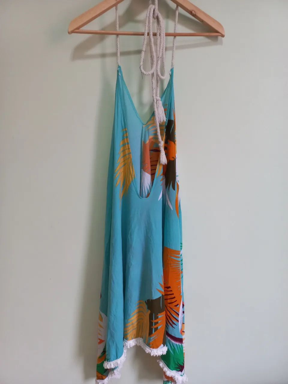 Saída de praia estampada - Tam. Único - Em ótimo estado  - Foto 3