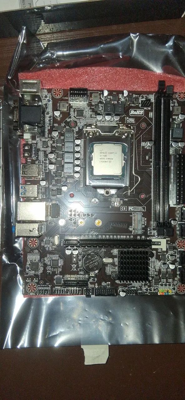 KIT I3 7100 NOVO - Foto 2