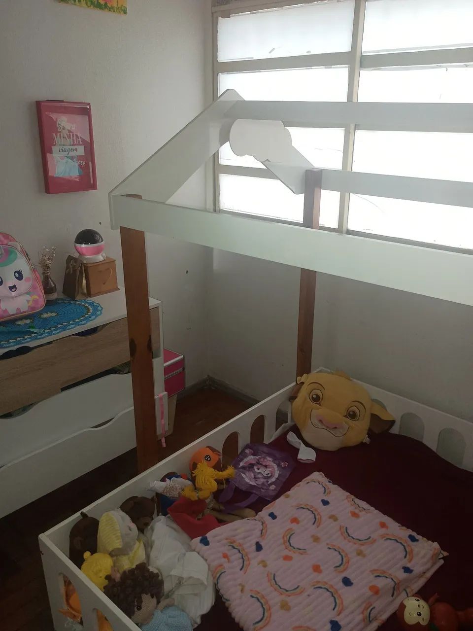 VENDO CAMA CASAL MONTESSORIANA CASA - Foto 4