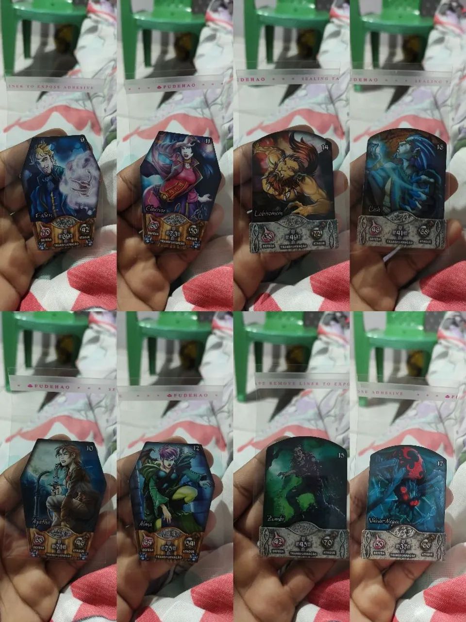 44 Cartas Coleção Vampiros da Elma Chips Originais! - Foto 4