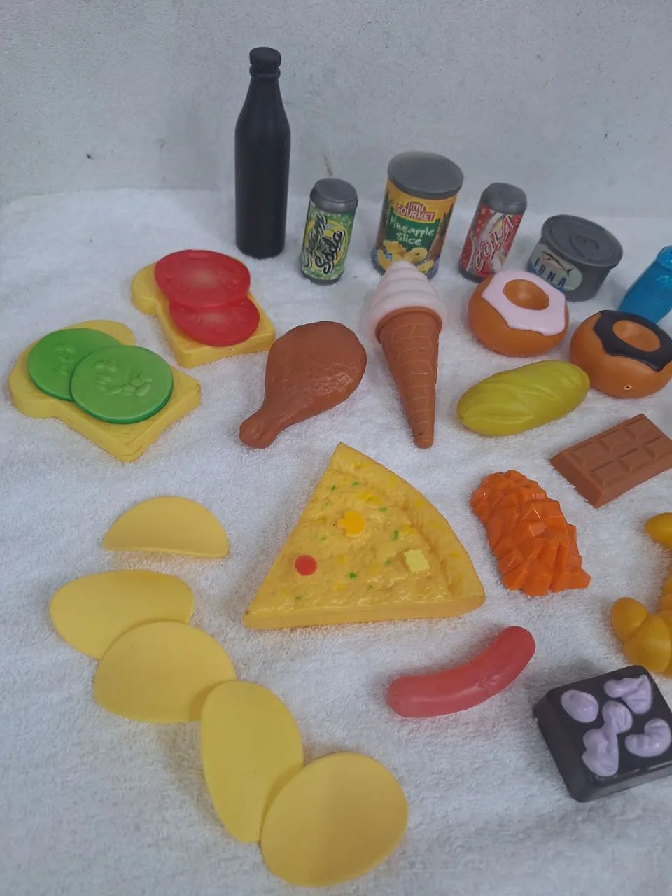 Lote comidinhas de brinquedo diversas  - Foto 2
