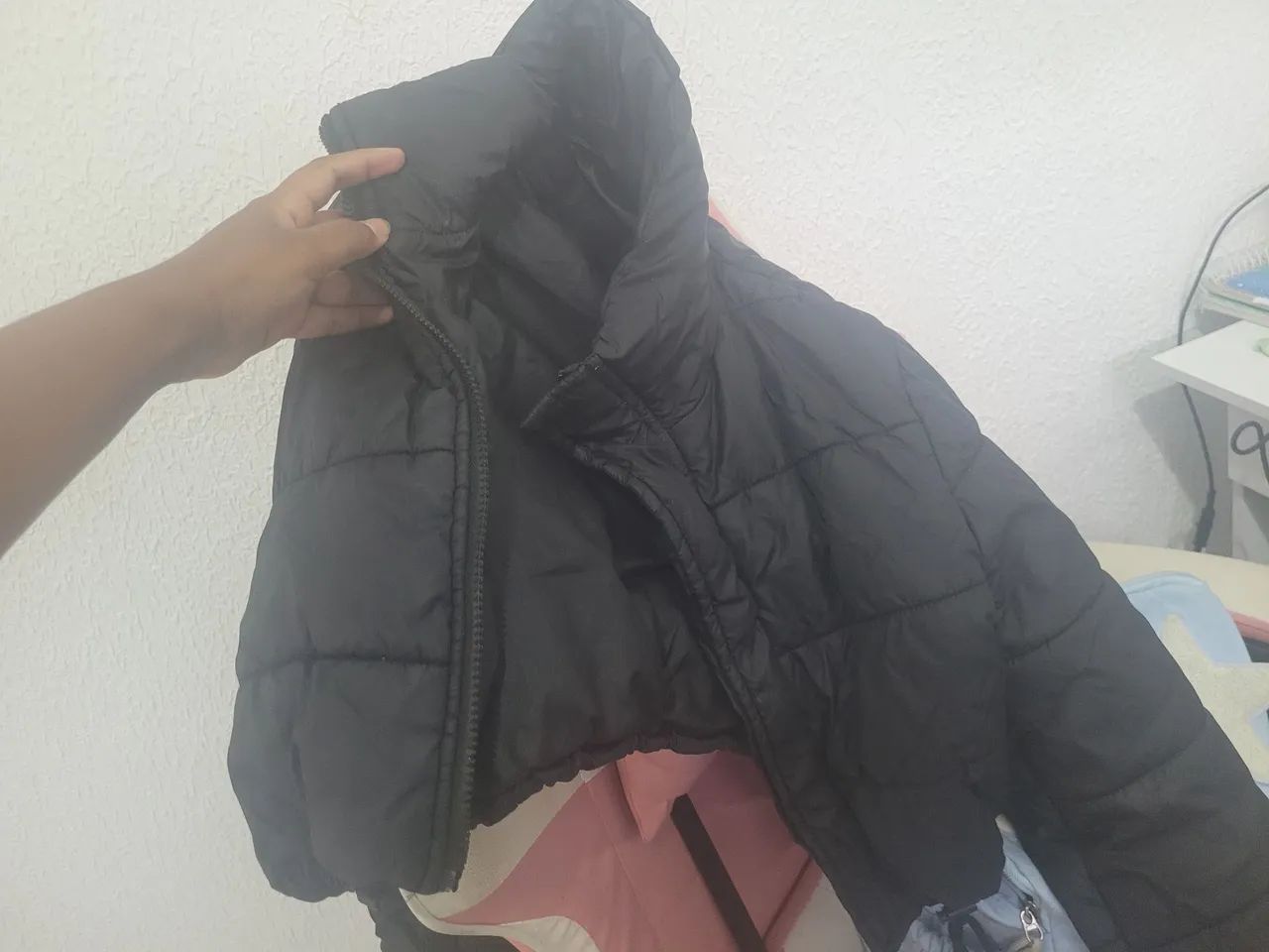 Jaqueta puffer da shein - Foto 4