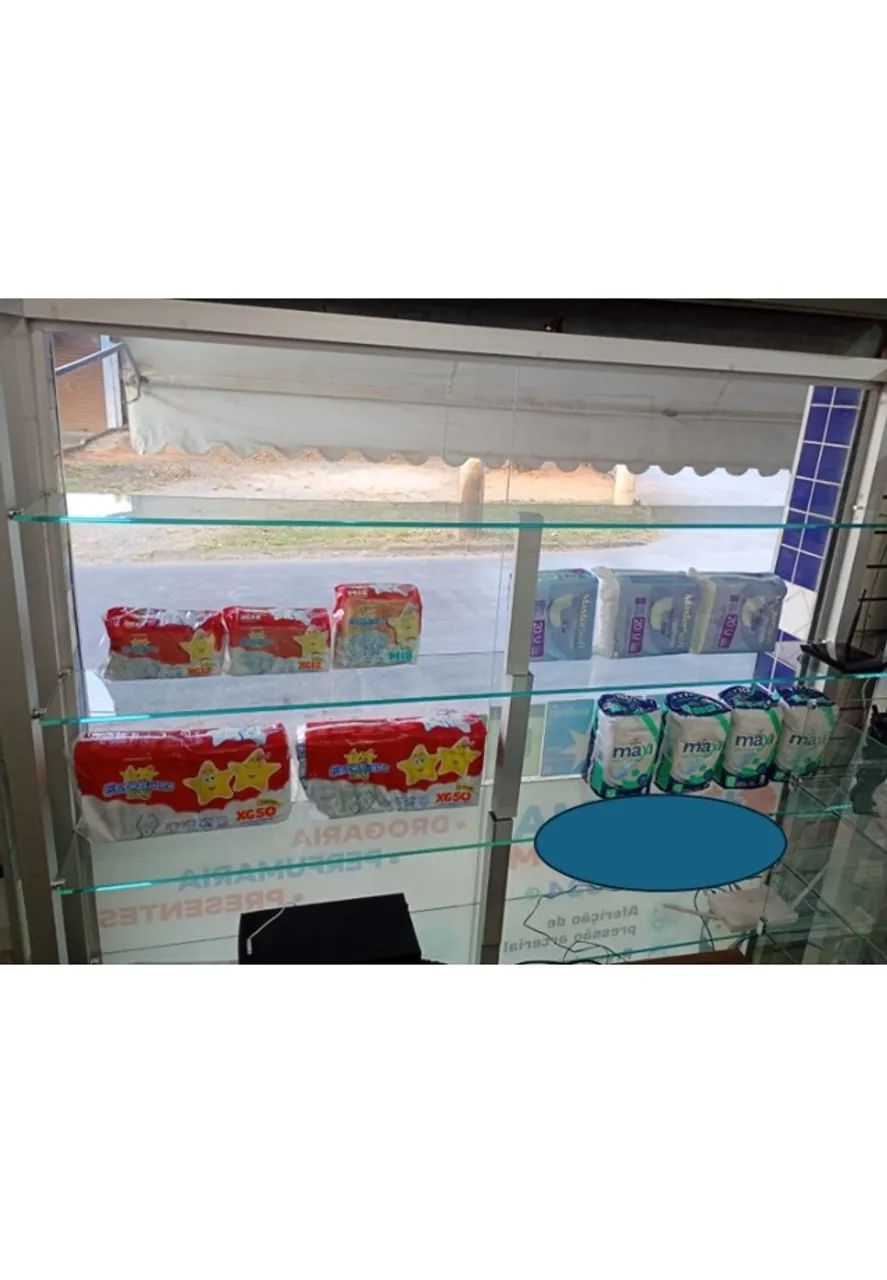 vitrine de vidro com aluminio - Foto 2