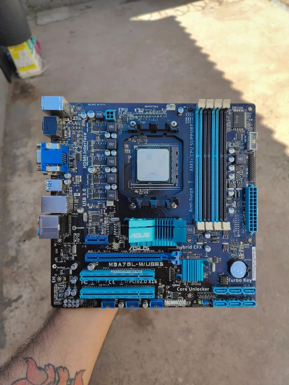 Placa mãe am3+ m5a78l-m 