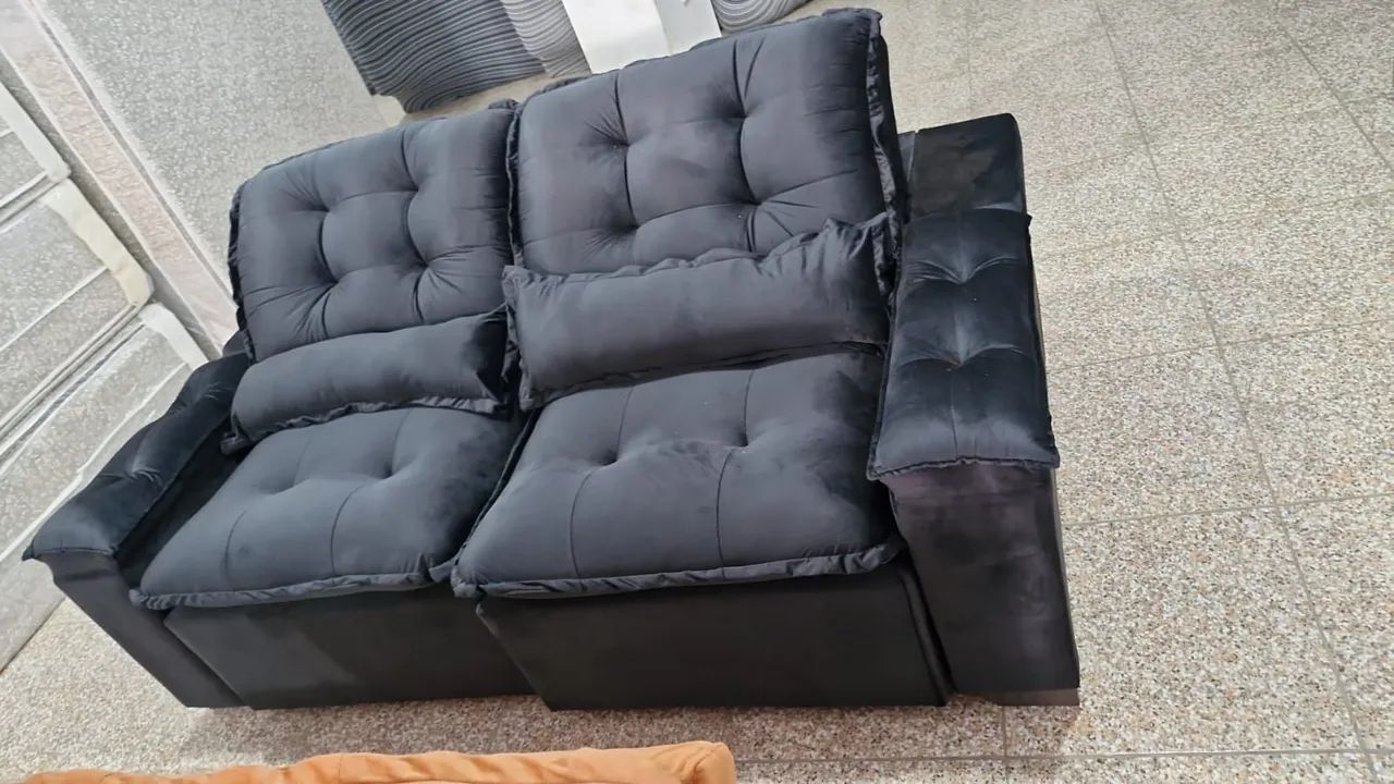 SOFA COM FIBRA SILICONADA A PRONTA ENTREGA  - Foto 2
