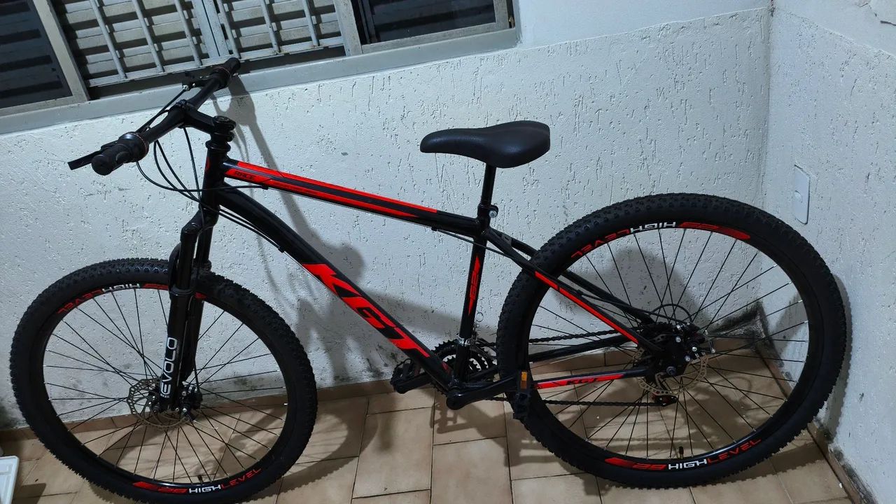 Bicicleta aro 29 freio a disco marchas nova 