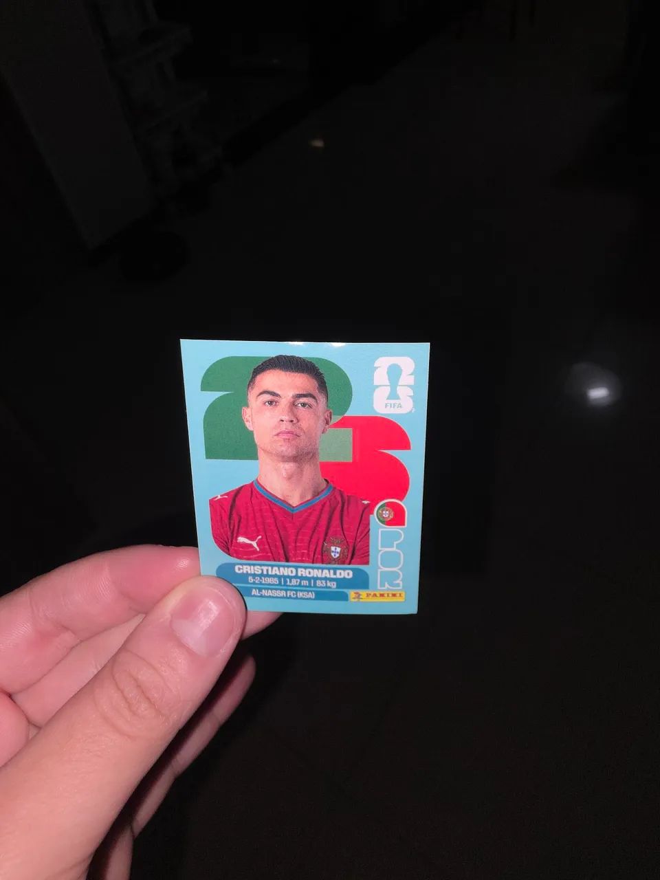 Figurinha Copa - Cristiano Ronaldo