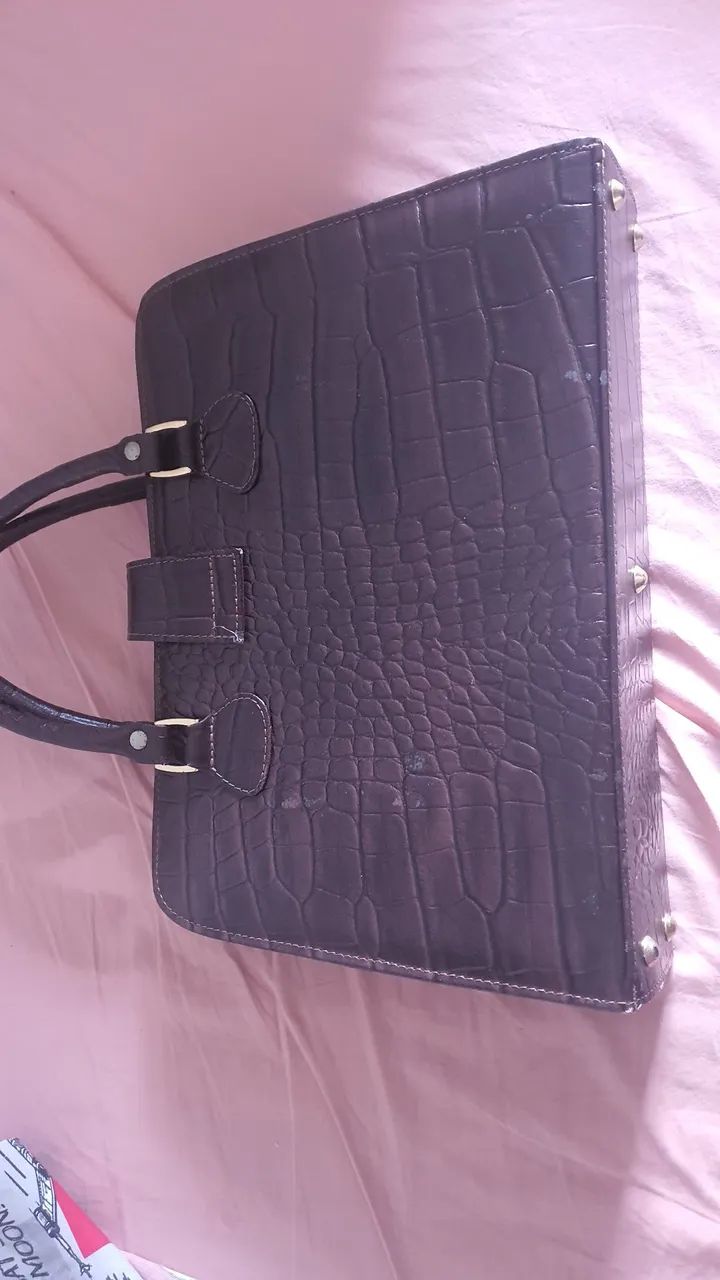 Bolsa Execultiva para notebook em Couro - Foto 2