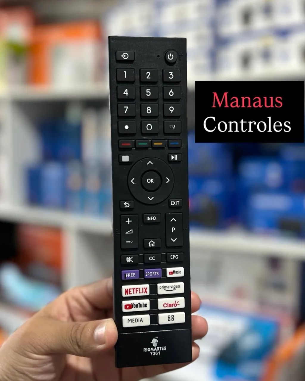Controle para Toshiba Android 4K 