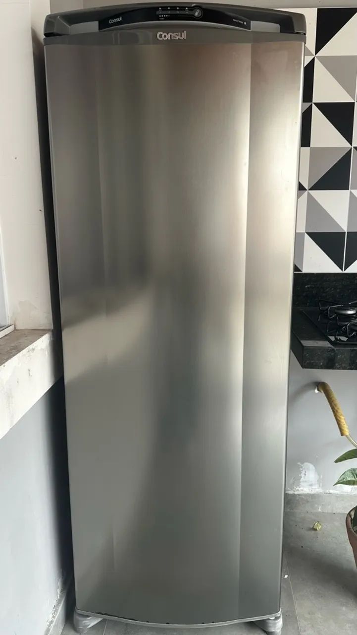 Geladeira inox